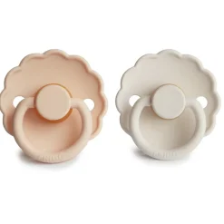 FRIGG Daisy Latex Pacifier 2pk Hot