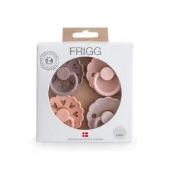 FRIGG Round Latex Pacifiers 4pk Clearance