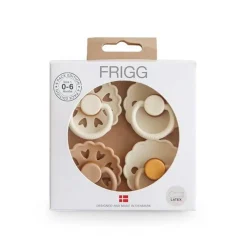 FRIGG Round Latex Pacifiers 4pk Clearance