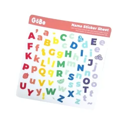 GoBe Sticker Sheet Alphabet Best