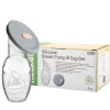Haakaa Gen 1 100ml Silicone Breast Pump & Cap Gift Box New