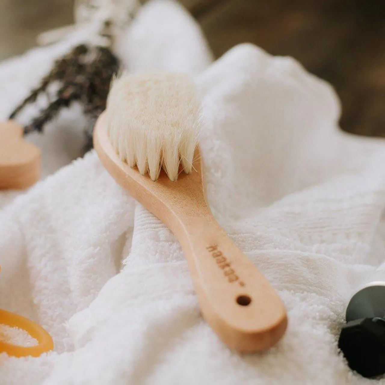 Haakaa Goat Wool Baby Hair Brush Clearance