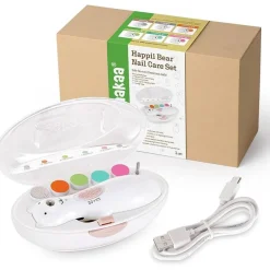 Haakaa Happii Bear Rechargeable Nail Trimmer Set Best
