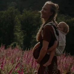 Hoppediz Linen Toddler Buckle Carrier Grenada Natural Fashion