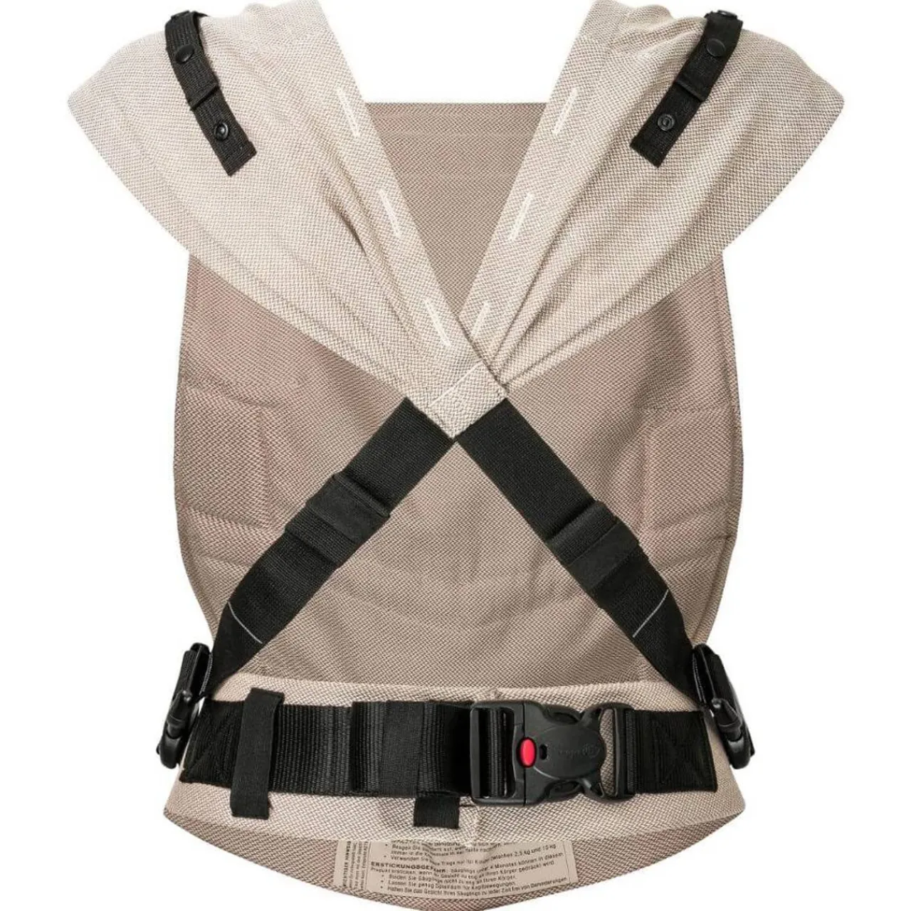 Hoppediz Primeo Baby Carrier - Cross Twill Clearance