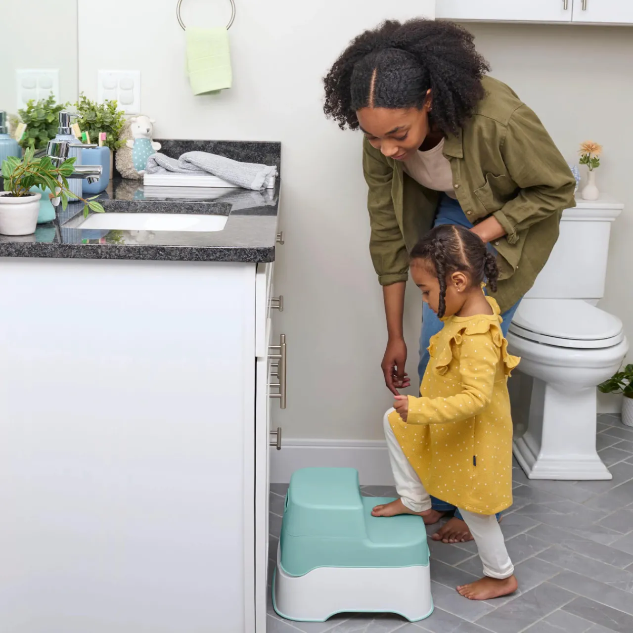 Ingenuity Prepare to Potty 3-in-1 Potty & Step Stool System Teal Sale