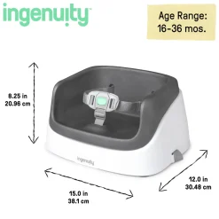 Ingenuity Smart Clean Toddler Booster Seat Slate Sale