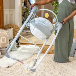 Ingenuity ity by Sun Valley Milestone Baby Swing Grey Outlet