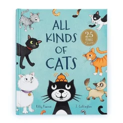 Jellycat - All Kinds of Cats Book Outlet