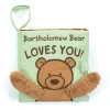 Jellycat - Bartholomew Bear Loves You Book Outlet