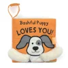 Jellycat - Bashful Puppy Loves You Book Sale