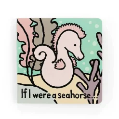 Jellycat - If I Were a Seahorse Book Fashion