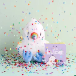 Sleepy Kiwi Kiwicorn Plush Toy + Just Like Kiwicorn Board Book New