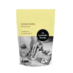 The Lactation Station Lactation Cookies - White Choc Chip 300g Hot