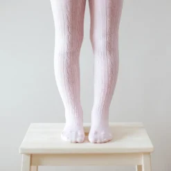 Lamington Merino Tights - Cable Clearance