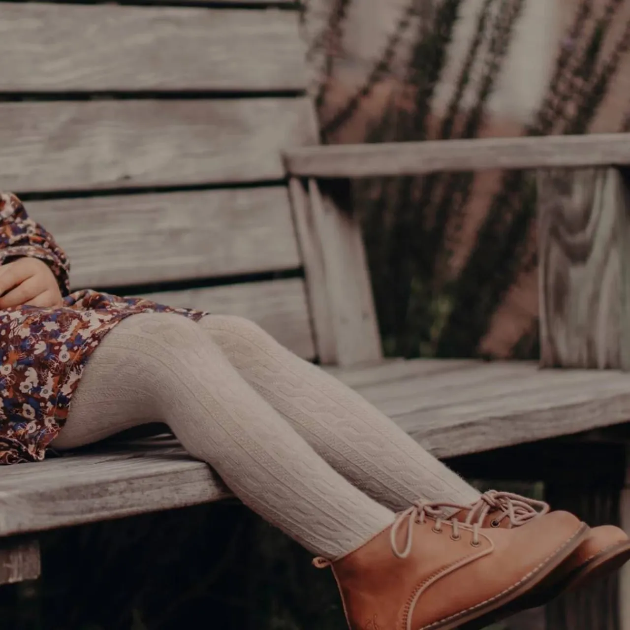 Lamington Merino Tights - Cable Clearance