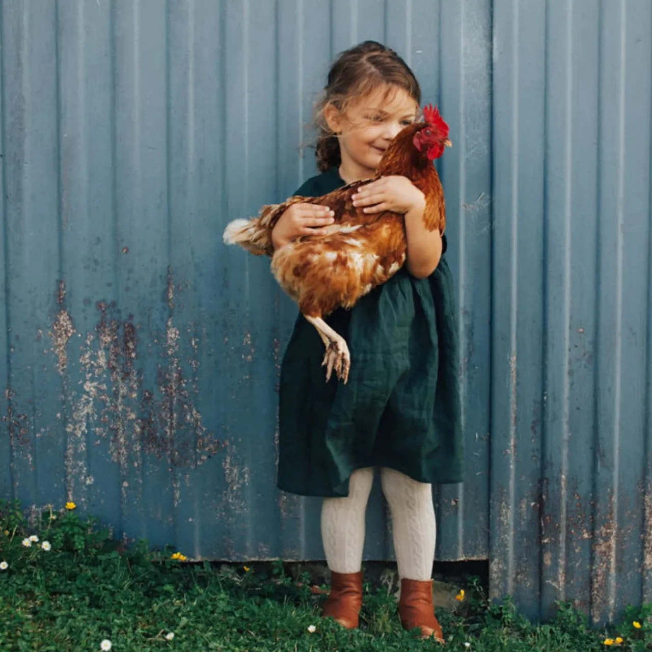 Lamington Merino Tights - Cable Clearance