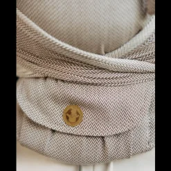 Lenny Lamb Half Buckle Herringbone Fashion