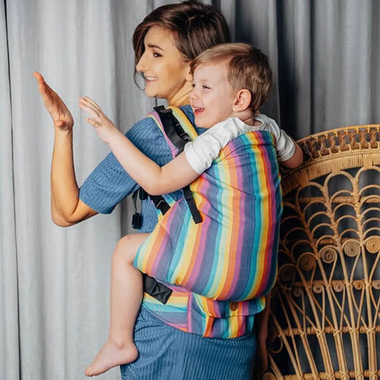 Lenny Lamb Lenny Preschool Carrier - Broken Twill Best