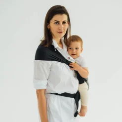 Lenny Lamb LennyHip Carrier - Herringbone Ombre Grey Outlet