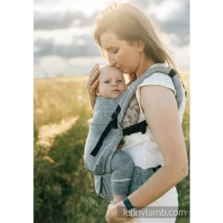 Lenny Lamb LennyLight Carrier - Linen Chevron Weave Outlet