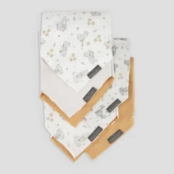 The Little Linen Company Little Linen Jersey Bib 5 Pack Hot