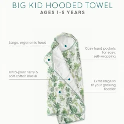 Little Unicorn - Big Kid Hooded Towel - Clearance Discount