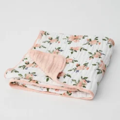 Little Unicorn 4 layer Muslin Cot Blanket Best