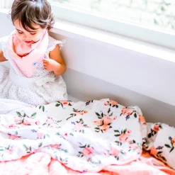 Little Unicorn 4 layer Muslin Cot Blanket Best