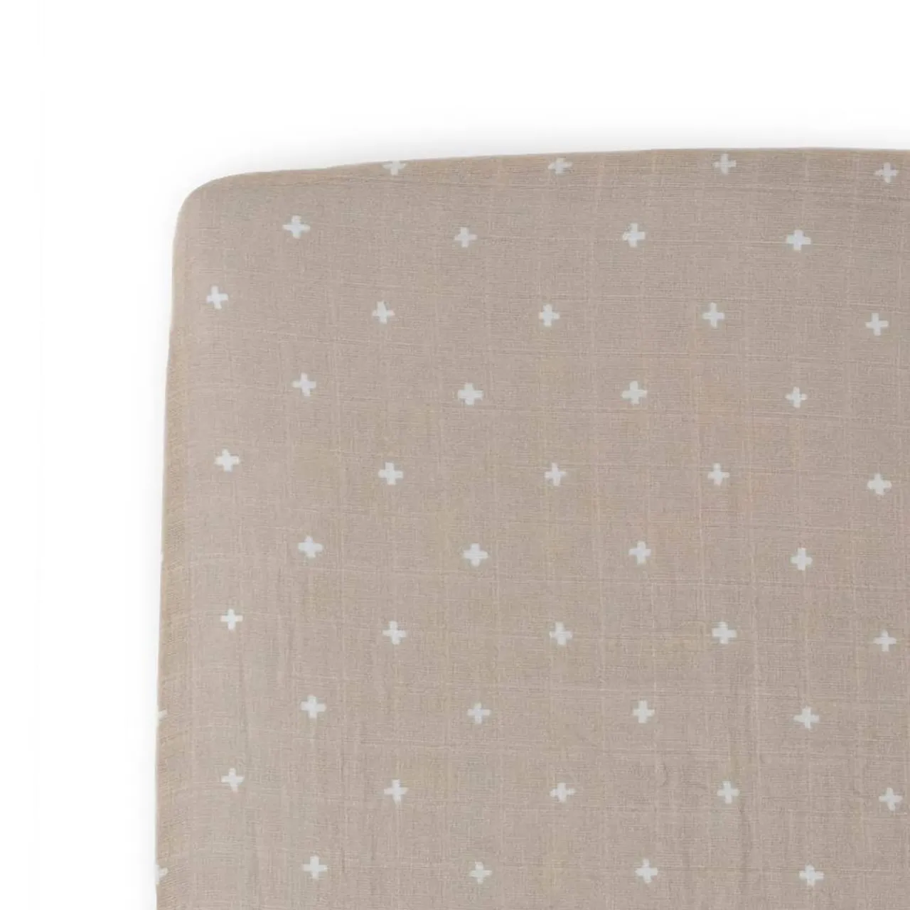 Little Unicorn - Muslin Fitted Cot Sheet - 132 x 71cm Outlet