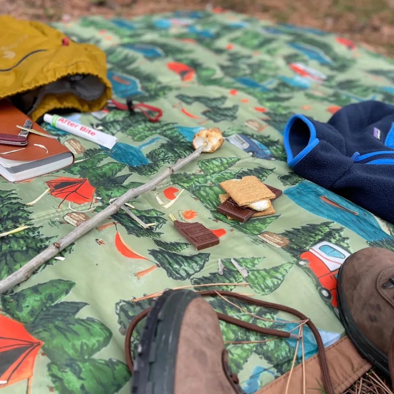 Little Unicorn - Outdoor Picnic Blanket - 5 x 5 (ft) Best