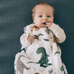 Little Unicorn Cotton Muslin Sleeping Bag - Clearance Clearance