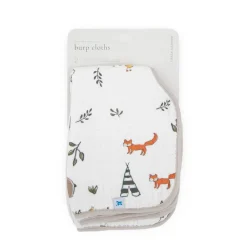 Little Unicorn Muslin Burp Cloth 2 Pack New