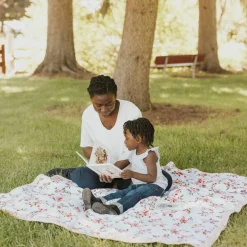 Little Unicorn Muslin Quilted Throw Blanket Outlet