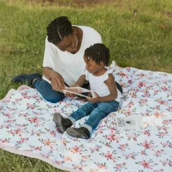 Little Unicorn Muslin Quilted Throw Blanket Outlet