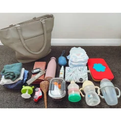 Little Unicorn Nappy bag - Citywalk Tote - Clearance Cognac Hot