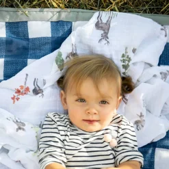 Little Unicorn Single Cotton Muslin Swaddle - Clearance Hot