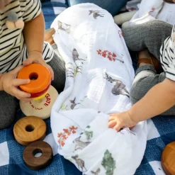 Little Unicorn Single Cotton Muslin Swaddle - Clearance Hot