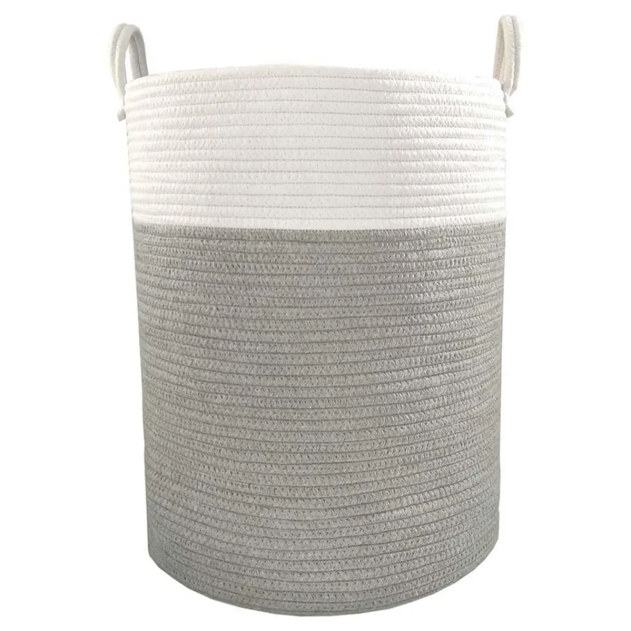 Living Textiles Cotton Rope Hamper Outlet