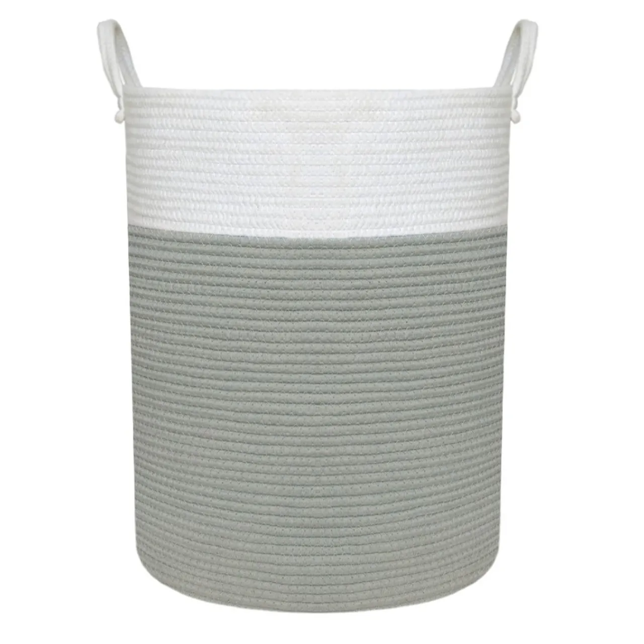 Living Textiles Cotton Rope Hamper Outlet