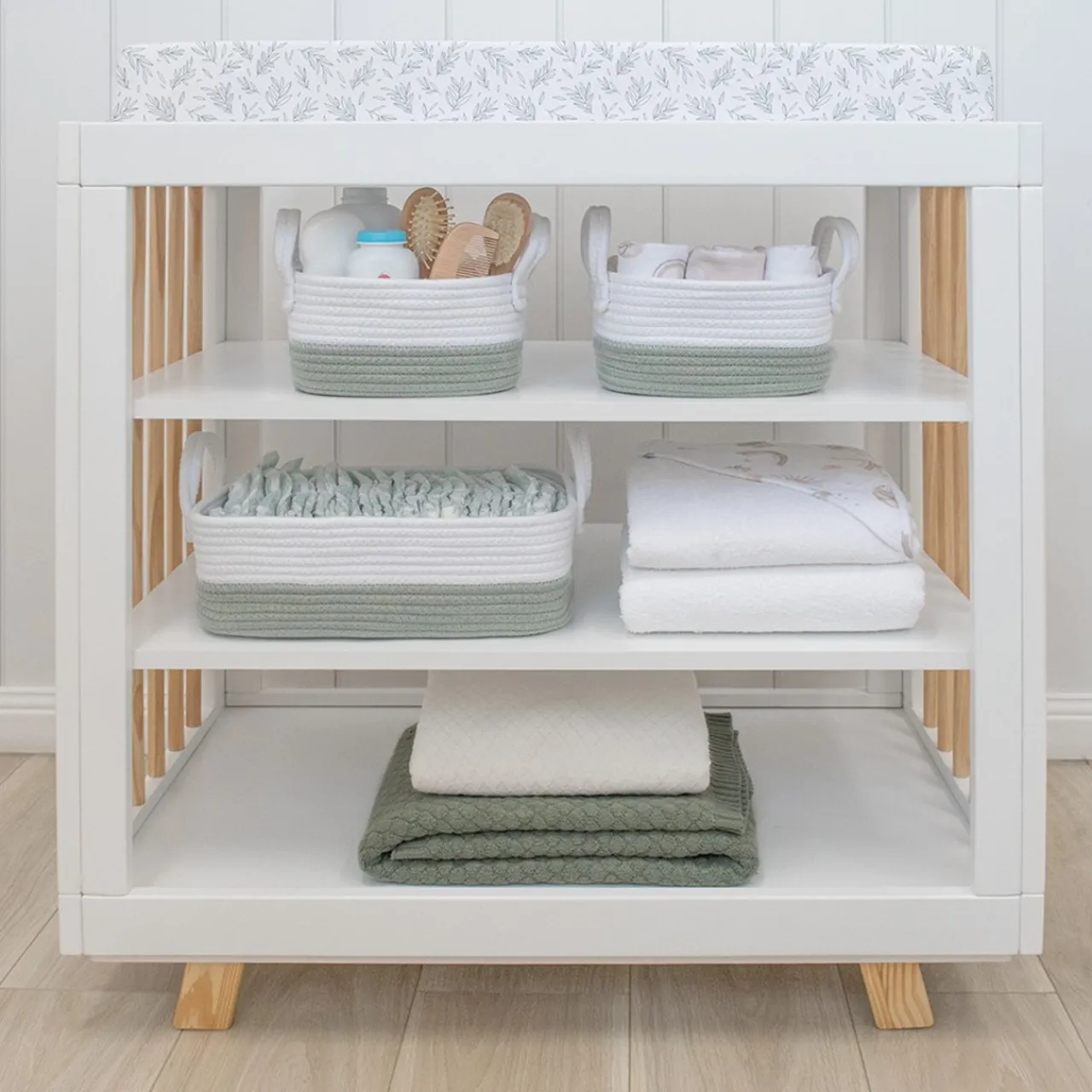 Living Textiles Cotton Rope 3pc Storage Clearance