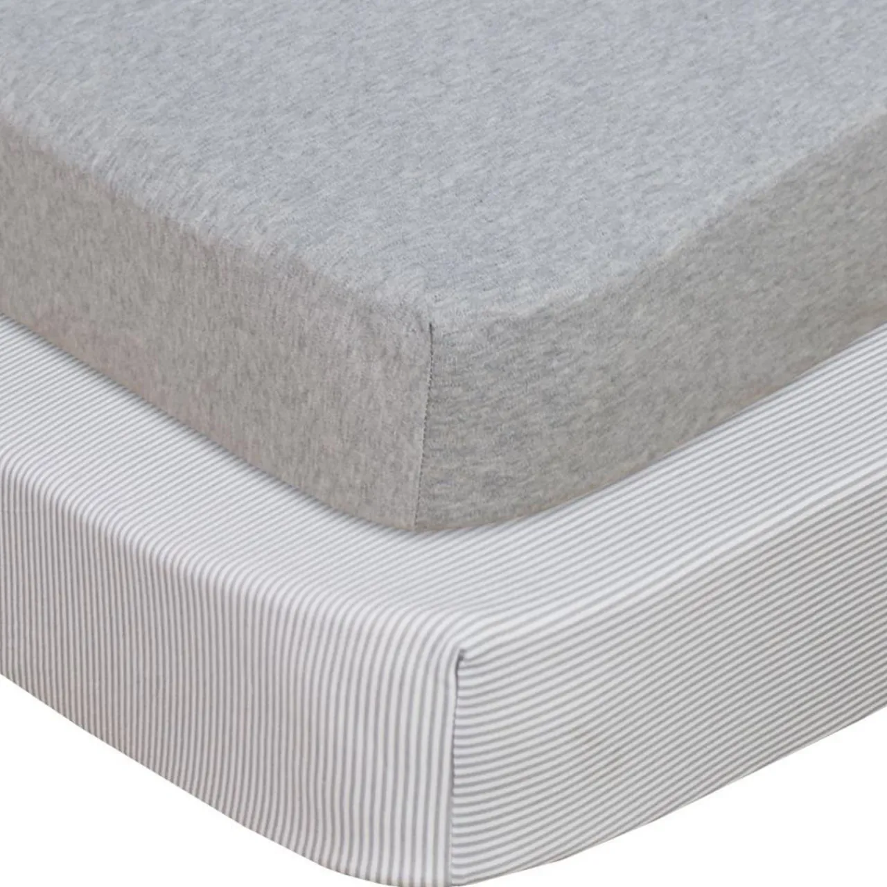 Living Textiles Jersey Fitted Sheet 2pk Sale