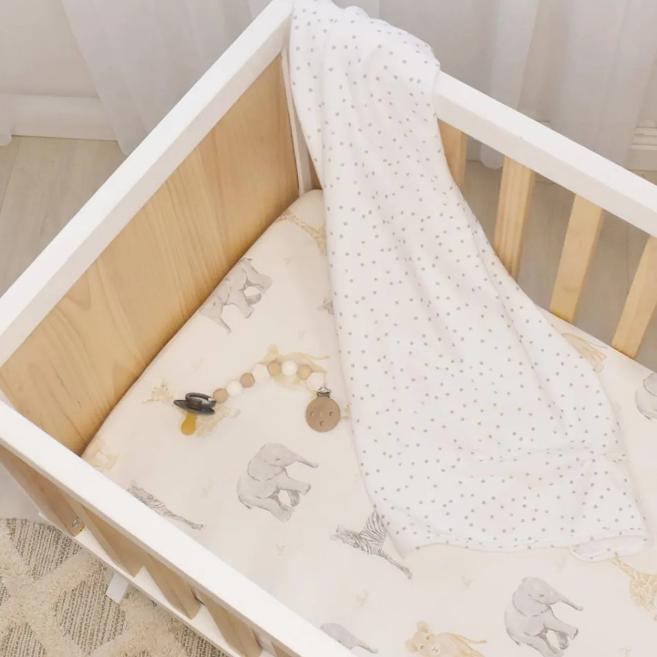 Living Textiles Jersey Fitted Sheet 2pk Sale