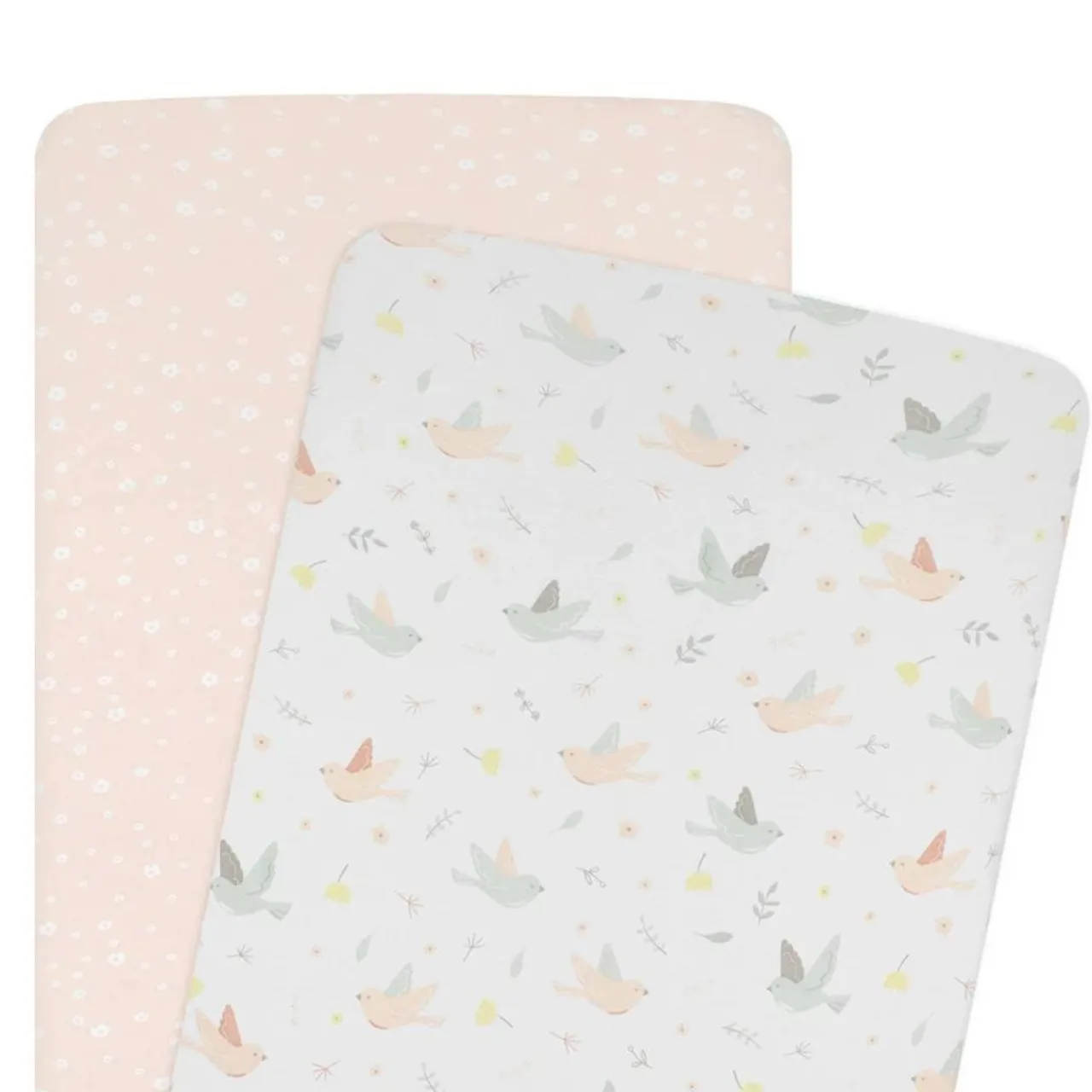 Living Textiles Jersey Fitted Sheet 2pk - Discontinued Clearance