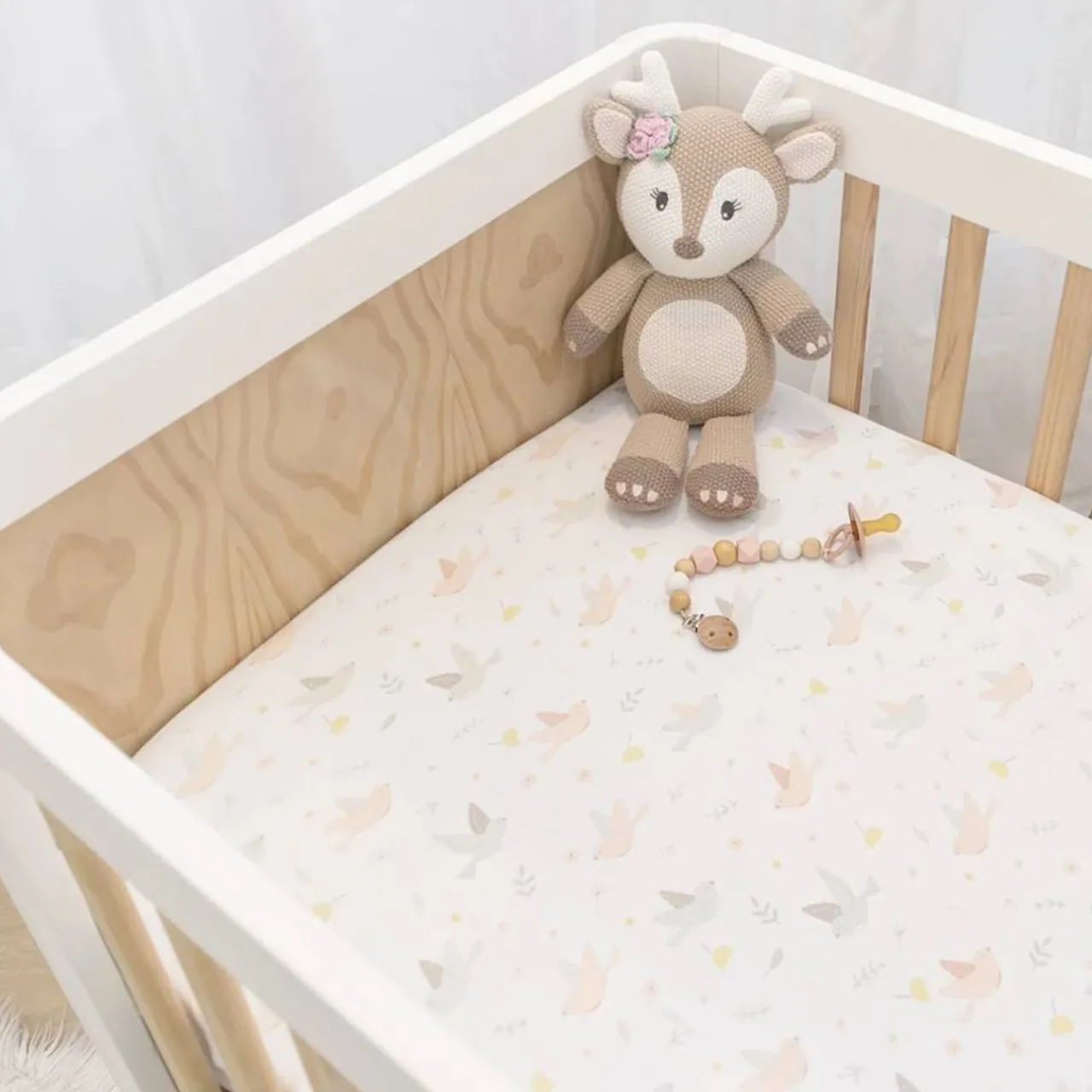 Living Textiles Jersey Fitted Sheet 2pk - Discontinued Clearance