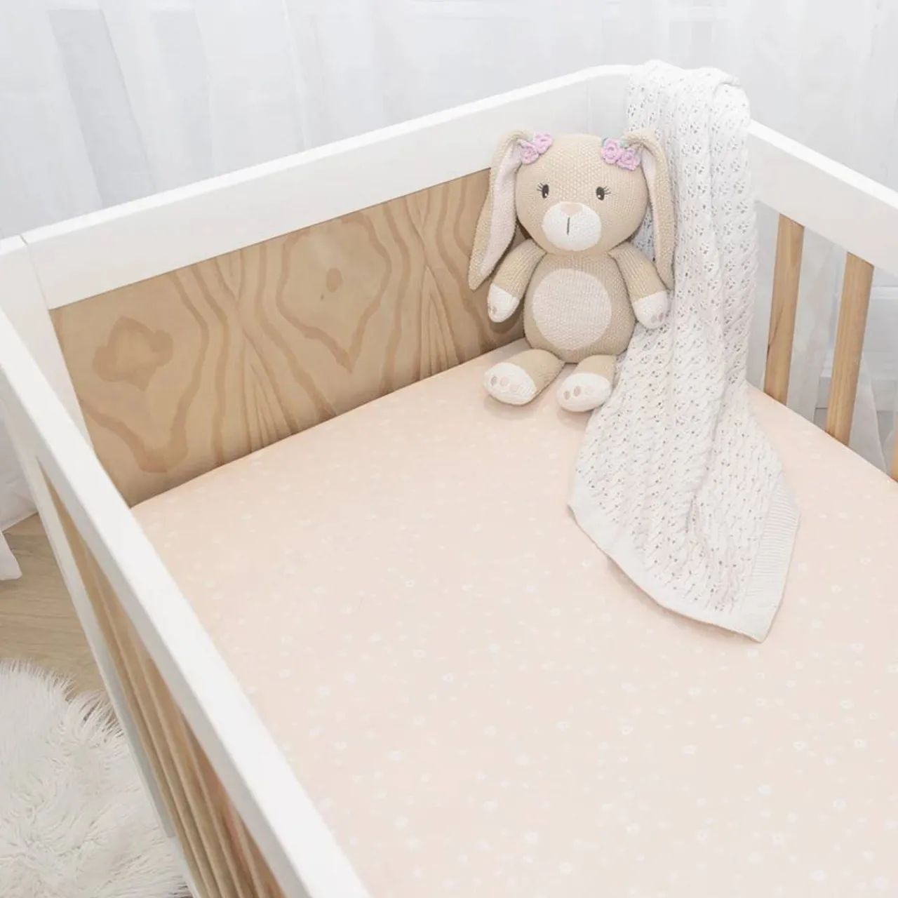 Living Textiles Jersey Fitted Sheet 2pk - Discontinued Clearance