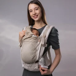 Love & Carry Cotton + Bamboo ONE Baby Carrier Desert Discount