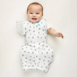 Love to Dream Swaddle Up Transition 50:50 - Bamboo Viscose Lite 0.2 tog Super Star Outlet
