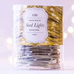 Stellar Haus 10M Seed Lights (Plug-in) Copper Hot