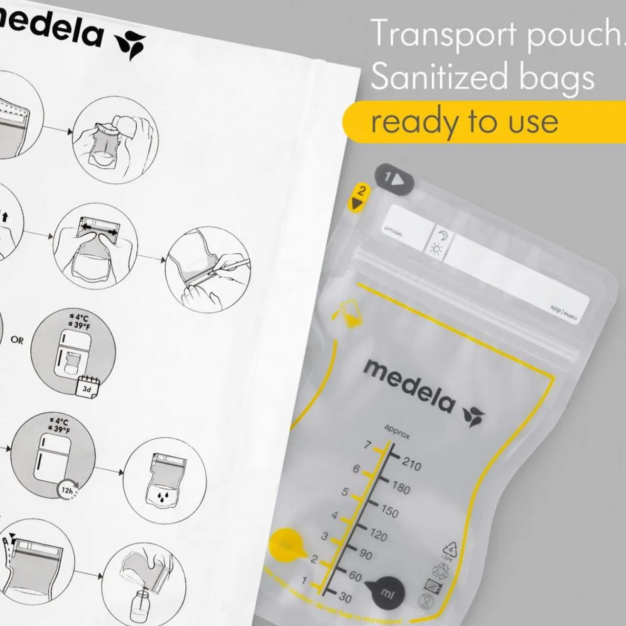 Medela Easy Pour Breast Milk Storage Bags Sale